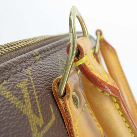 LOUIS VUITTON Authentic Brown Monogram Alma Bag - Picture 15 of 16